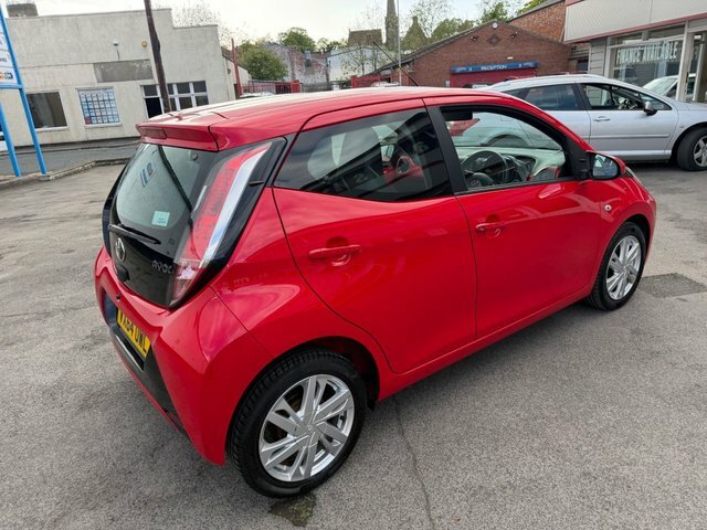 Toyota Aygo 1.0 Vvt-i X-pression Hatchback E VX64UWL Red #3