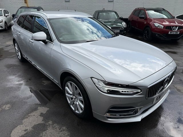 Volvo V90 2.0 D5 Powerpulse Inscription Pro Estate Diese KW17VFA Silver #4