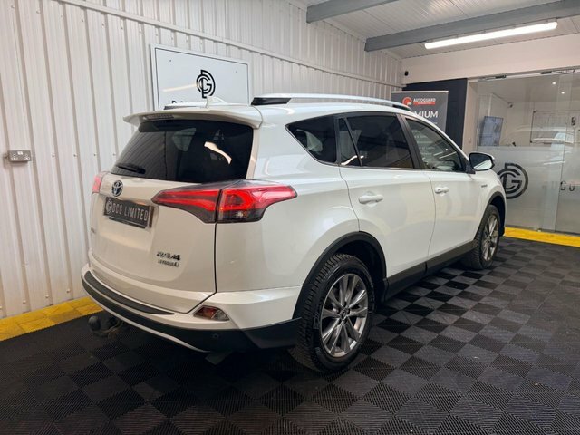 Toyota Rav 4 Vvt-h Excel Suv SV65HUY White #6