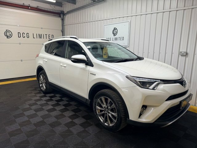 Toyota Rav 4 Vvt-h Excel Suv SV65HUY White #4