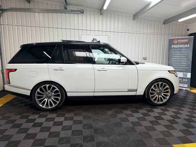 Land Rover Range Rover Sd V8 Suv M321JNR White #5
