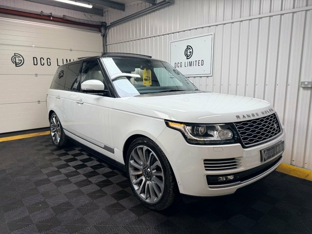 Land Rover Range Rover Sd V8 Suv M321JNR White #4