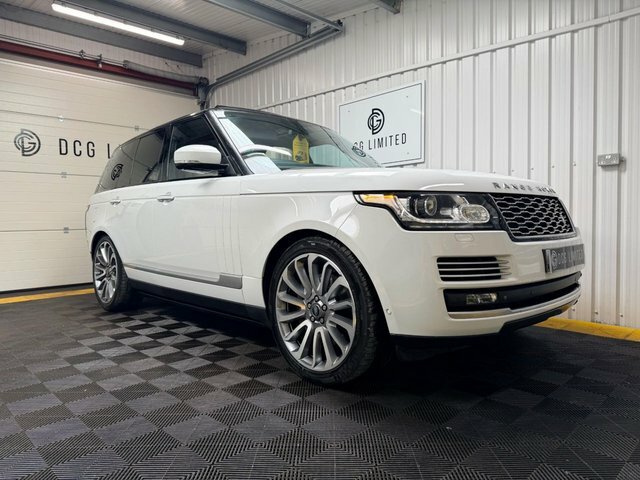 Land Rover Range Rover Sd V8 Suv White