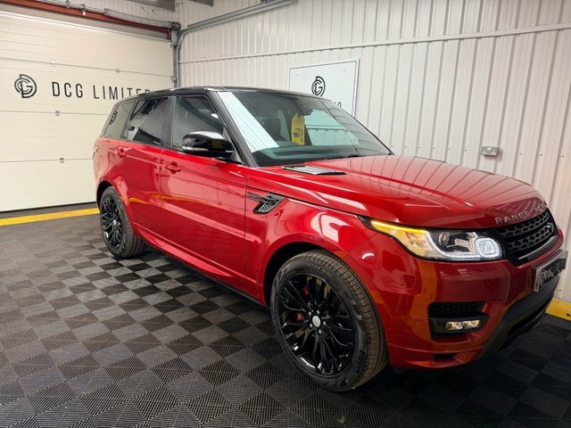 Land Rover Range Rover Sport Sd V6 Dynamic OV15RKK Red #4