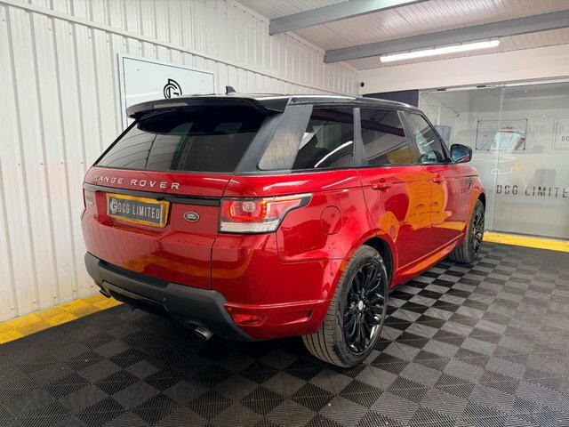 Land Rover Range Rover Sport Sd V6 Dynamic OV15RKK Red #6