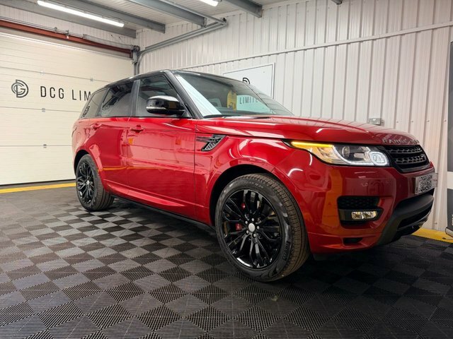 Land Rover Range Rover Sport Sd V6 Dynamic Red