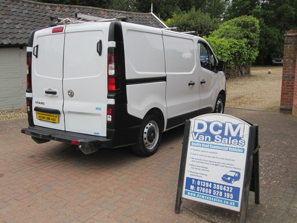 Vauxhall Vivaro 1.6 Cdti 2900 2018 FJ18YSF White #6