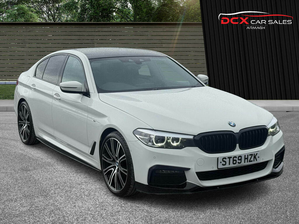 BMW 5 Series 520D Xdrive M Sport White