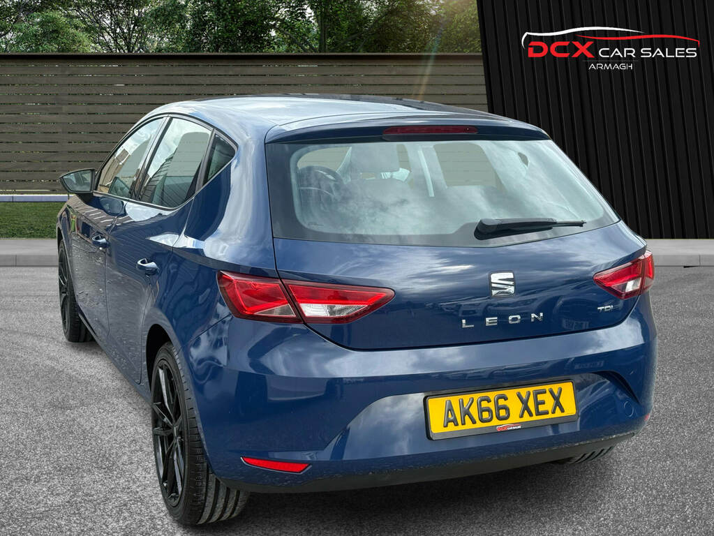 Seat Leon 1.6 Tdi 110 S AK66XEX Blue #4