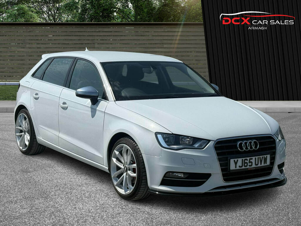 Audi A3 1.6 Tdi 110 Sport White