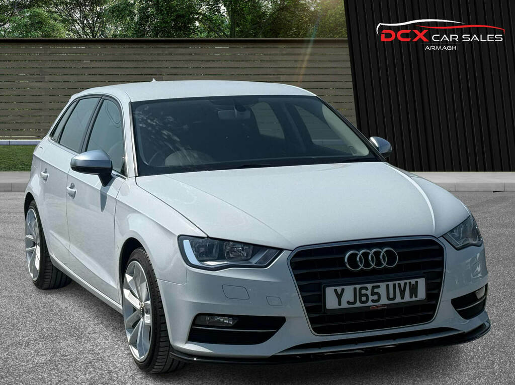 Audi A3 1.6 Tdi 110 Sport YJ65UVW White #6