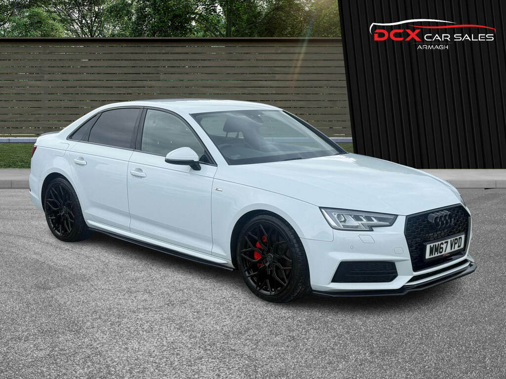 Audi A4 2.0 Tdi Ultra 190 S Line S Tronic White