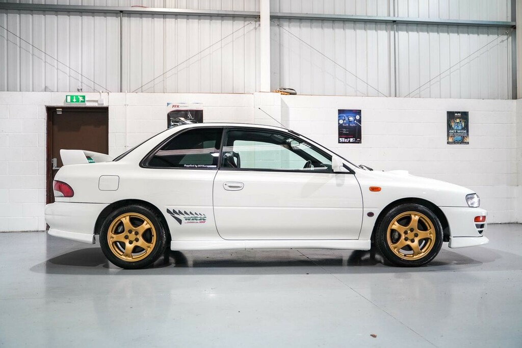 Subaru Impreza Saloon Type R Jdm 1998R White #3