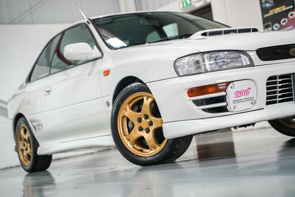 Subaru Impreza Saloon Type R Jdm 1998R White #2