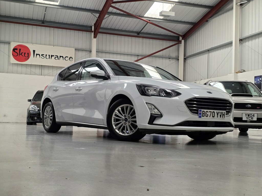 Ford Focus Hatchback 1.5 Tdi Titanium Model 202070 BG70YVH White #3