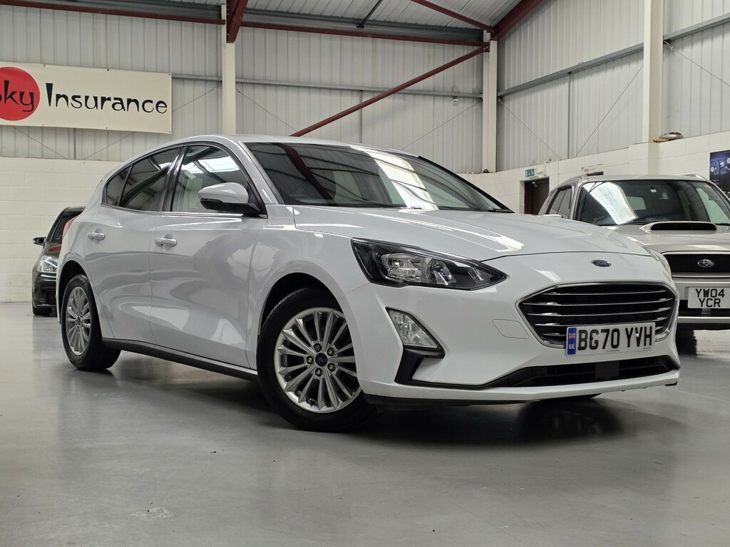 Ford Focus Hatchback 1.5 Tdi Titanium Model 202070 White