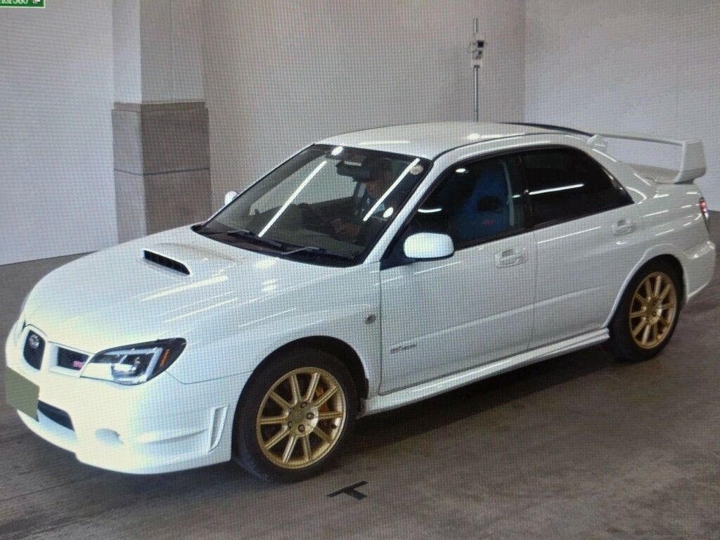Subaru Impreza Saloon Jdm 2.0L Sti Hawk Eye Gdb Japanese Import White #4