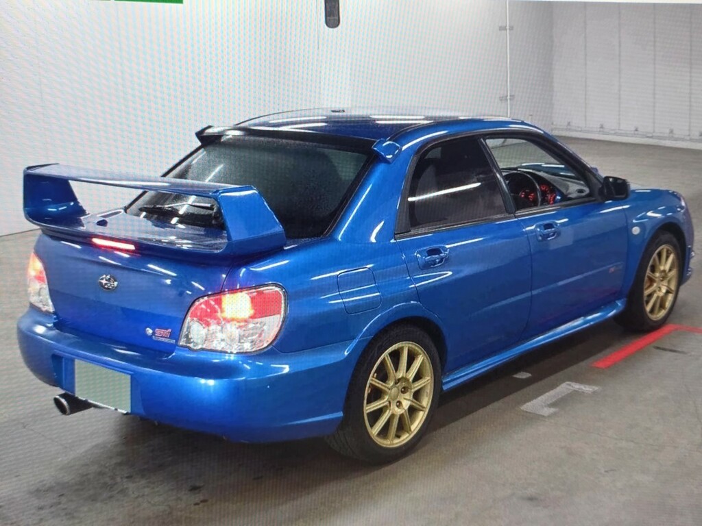 Subaru Impreza Saloon Hawkeye 2.0L Jdm 200707 Blue #4