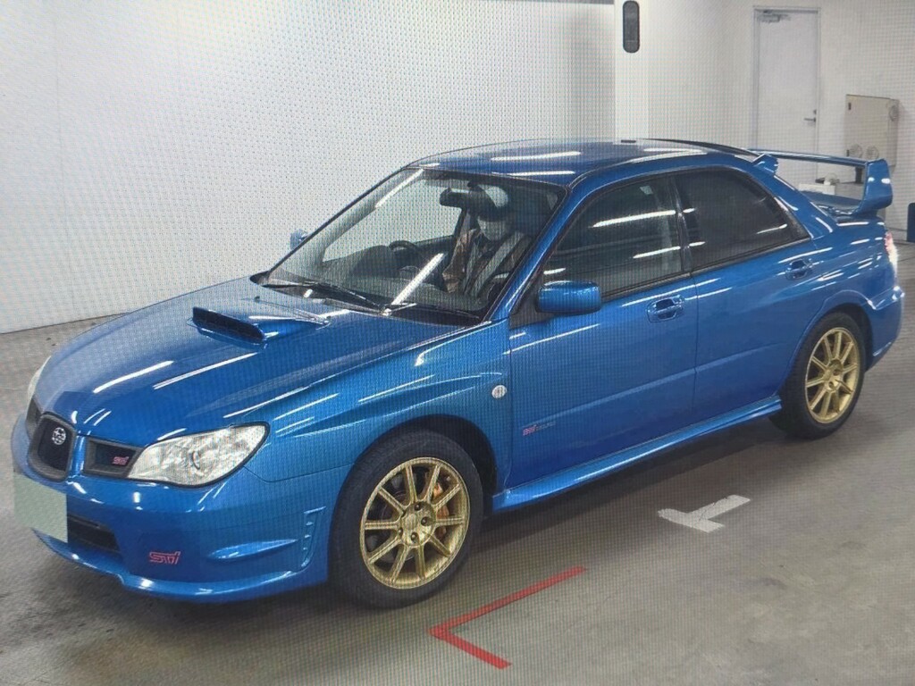 Subaru Impreza Saloon Hawkeye 2.0L Jdm 200707 Blue #2