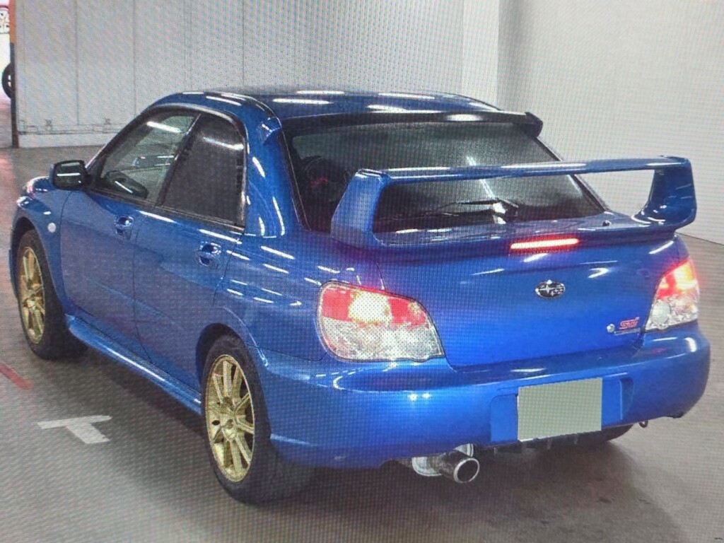 Subaru Impreza Saloon Hawkeye 2.0L Jdm 200707 Blue #3