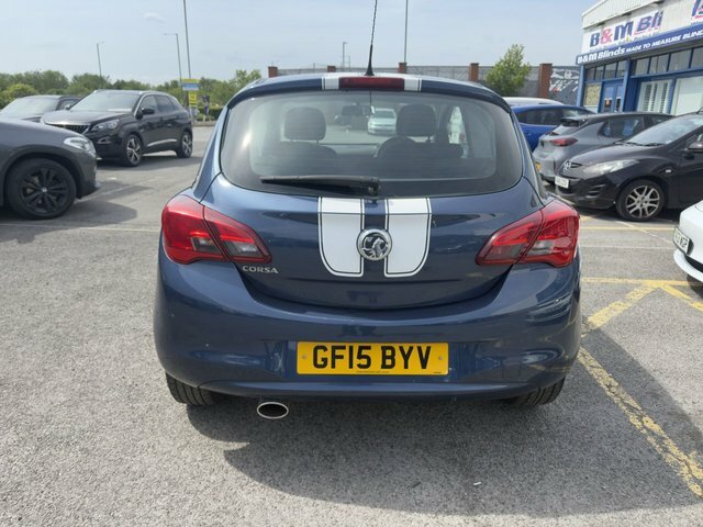 Vauxhall Corsa 2015 1.2I Sting Hatchback Euro 6 GF15BYV Blue #6