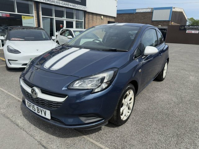 Vauxhall Corsa 2015 1.2I Sting Hatchback Euro 6 GF15BYV Blue #3