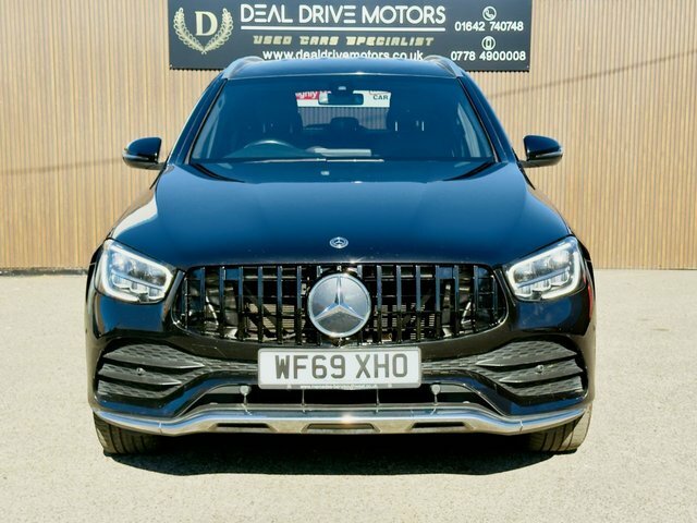 Mercedes-Benz GLC Class 2019 2.0 Glc220d Amg Line Suv G-tronic WF69XHO Black #2
