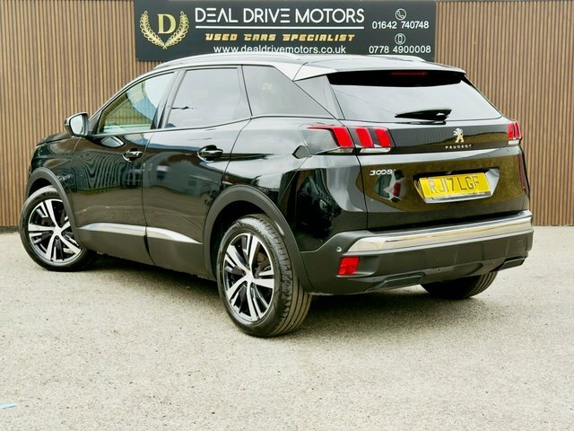 Peugeot 3008 2017 1.6 Bluehdi Allure Suv Eat Euro 6 RJ17LGF Black #5