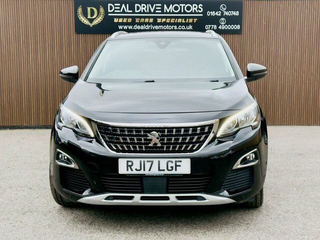 Peugeot 3008 2017 1.6 Bluehdi Allure Suv Eat Euro 6 RJ17LGF Black #2