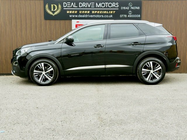 Peugeot 3008 2017 1.6 Bluehdi Allure Suv Eat Euro 6 RJ17LGF Black #4