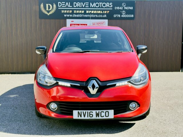 Renault Clio 2016 0.9 Tce Dynamique S Nav Hatchback NV16WCO Red #2