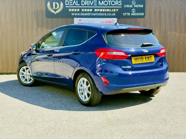 Ford Fiesta 2018 1.1 Ti-vct Zetec Hatchback MK18AWR Blue #5