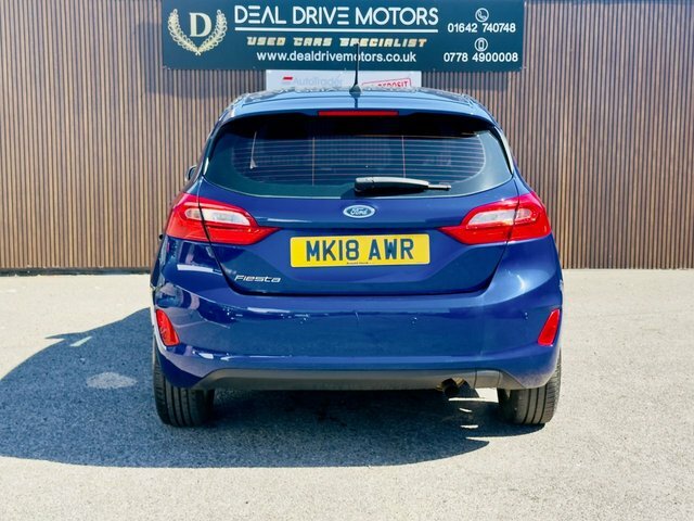 Ford Fiesta 2018 1.1 Ti-vct Zetec Hatchback MK18AWR Blue #6