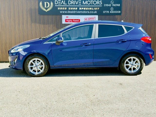 Ford Fiesta 2018 1.1 Ti-vct Zetec Hatchback MK18AWR Blue #4