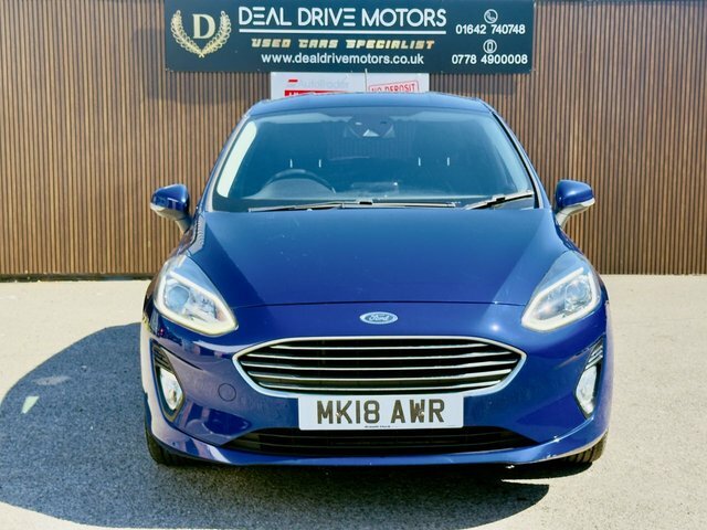 Ford Fiesta 2018 1.1 Ti-vct Zetec Hatchback MK18AWR Blue #2