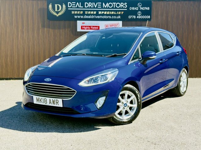 Ford Fiesta 2018 1.1 Ti-vct Zetec Hatchback MK18AWR Blue #3