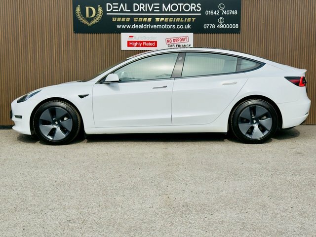 Tesla Model 3 2021 Dual Motor Long Range Saloon A MW71DAU White #4