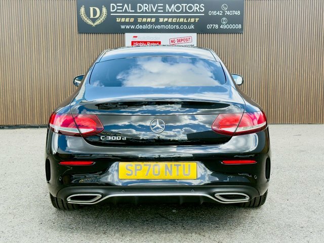 Mercedes-Benz C Class 2020 2.0 C300d Amg Line Coupe G-tronic SP70NTU Black #6