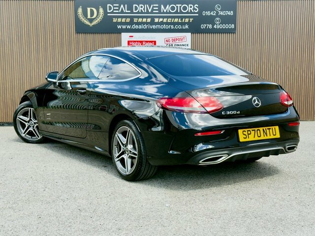 Mercedes-Benz C Class 2020 2.0 C300d Amg Line Coupe G-tronic SP70NTU Black #5