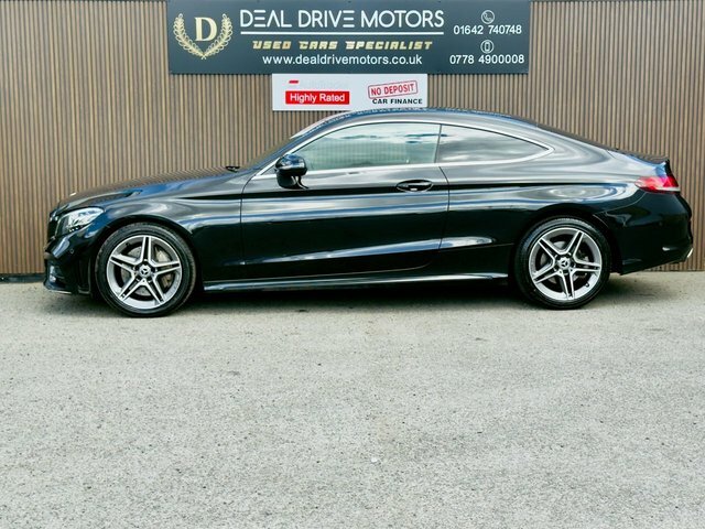 Mercedes-Benz C Class 2020 2.0 C300d Amg Line Coupe G-tronic SP70NTU Black #4