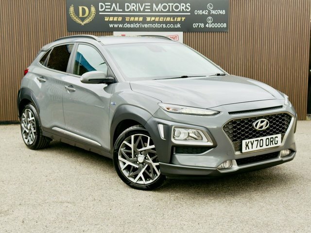 Hyundai Kona 2020 1.6 H-gdi Premium Suv Hybrid Dct E Grey