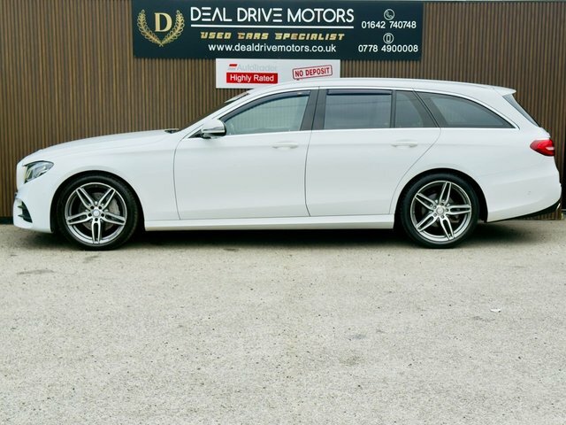 Mercedes-Benz E Class 2016 2.0 E220d Amg Line Estate G-tronic G19JCN White #4