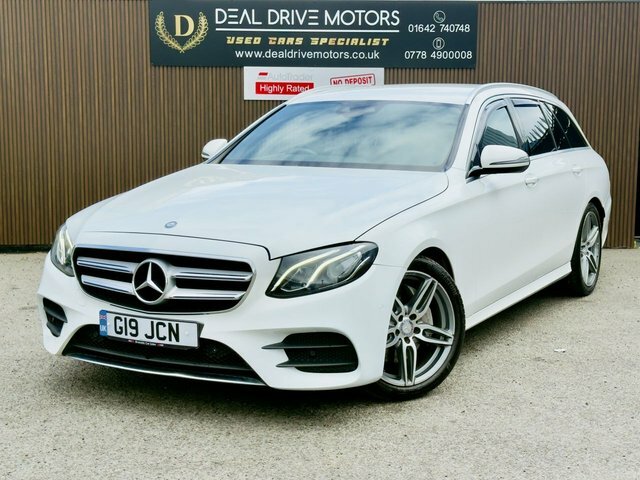 Mercedes-Benz E Class 2016 2.0 E220d Amg Line Estate G-tronic G19JCN White #3