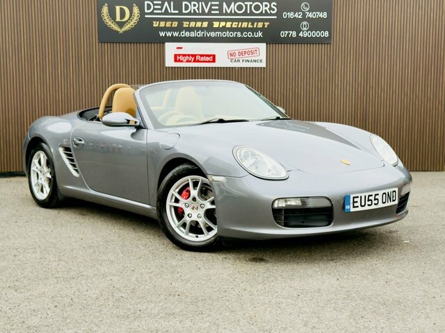 Porsche Boxster 2005 2.7 987 Convertible 229 G Grey