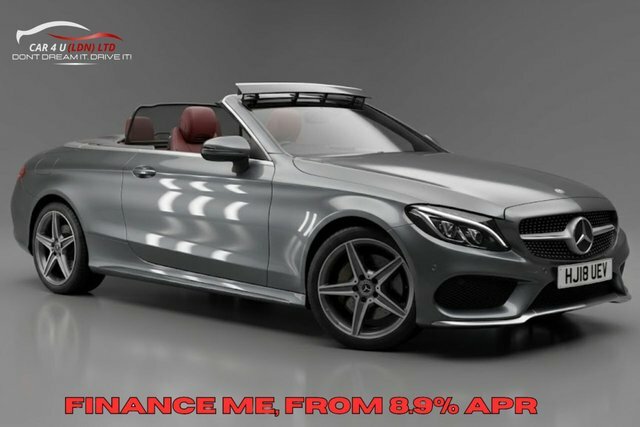 Mercedes-Benz C Class C200 Amg Line Cabriolet Grey