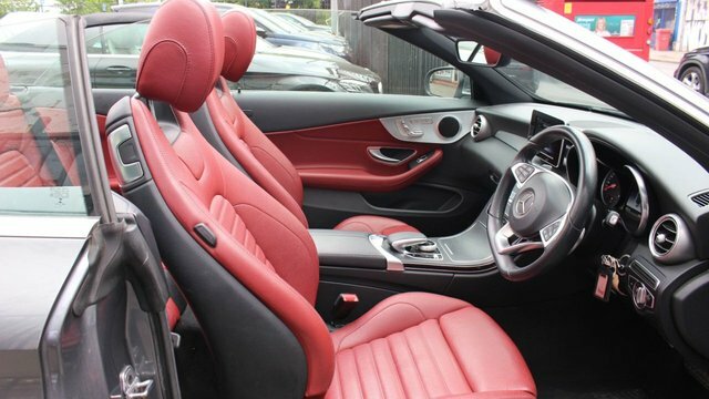 Mercedes-Benz C Class C200 Amg Line Cabriolet HJ18UEV Grey #6