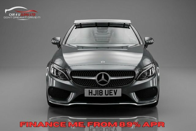 Mercedes-Benz C Class C200 Amg Line Cabriolet HJ18UEV Grey #4