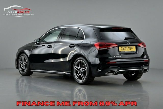 Mercedes-Benz A Class A200d Amg Line Hatchback CX71YPY Black #3
