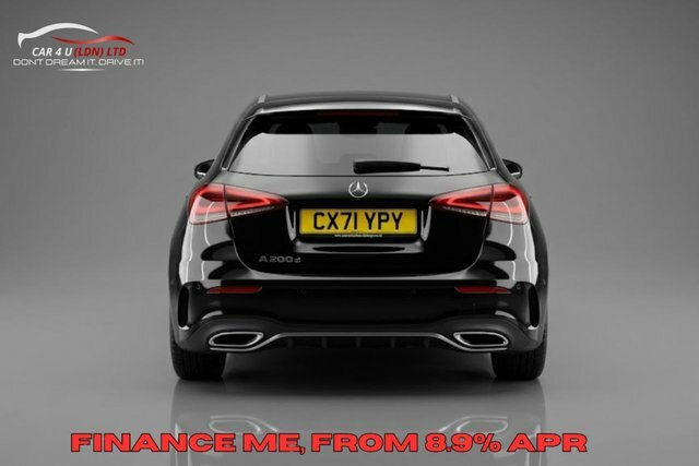 Mercedes-Benz A Class A200d Amg Line Hatchback CX71YPY Black #5