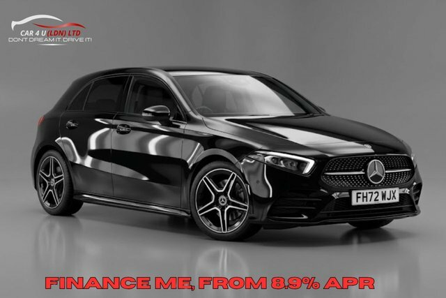Mercedes-Benz A Class A180 Amg Line Premium FH72WJX Black
